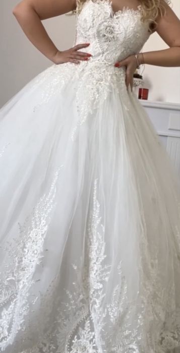 Rochie de mireasa Andre Nicolas marimea 38