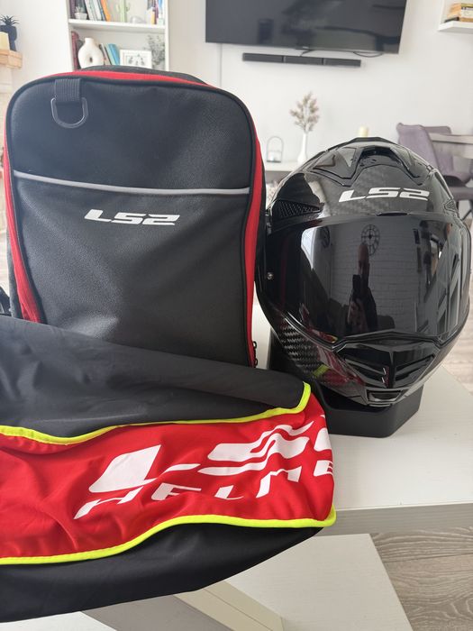 Casca moto LS2, FF901 ADVANT X, carbon marime M