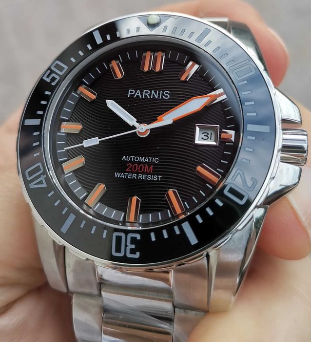 Parnis Seamaster 200 m Automatic 43 mm
