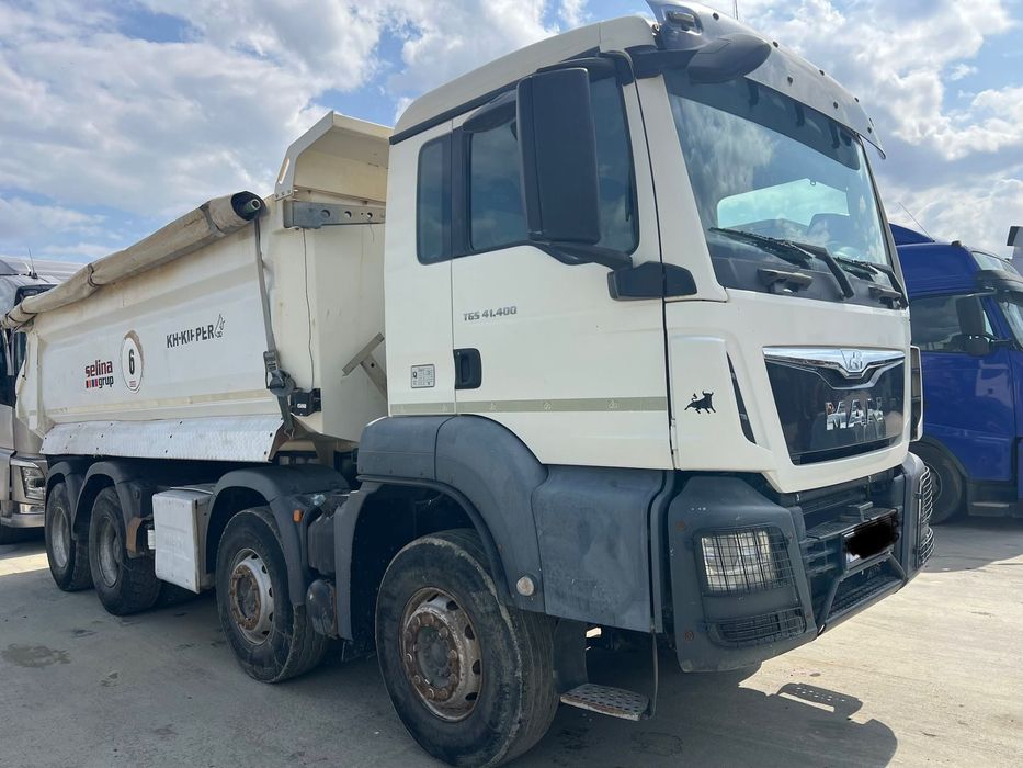 MAN TGS 41.400 Autobasculanta Man TGS 41.400+ bena basculabila KH-Kipper 18 mc