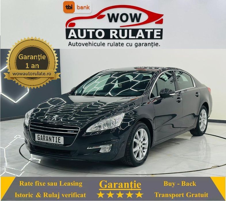 Peugeot 508 2014 1.6D E5 Garantie 12 Luni Rate Avans 0 Doar Cu Buletinul