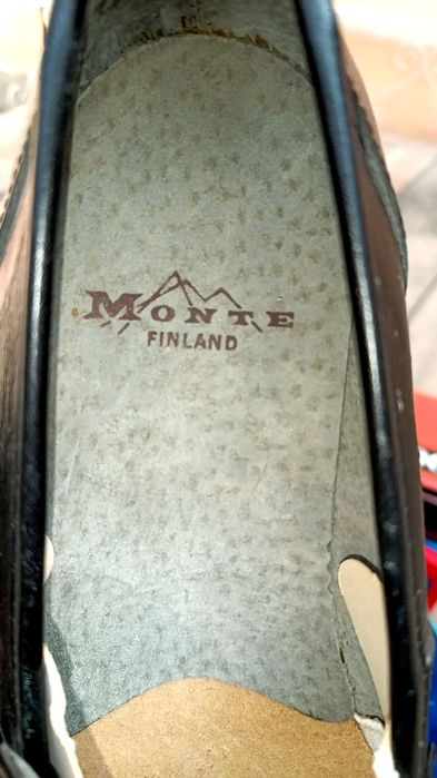 Мужской кожаный туфли Monte (Финляндский)