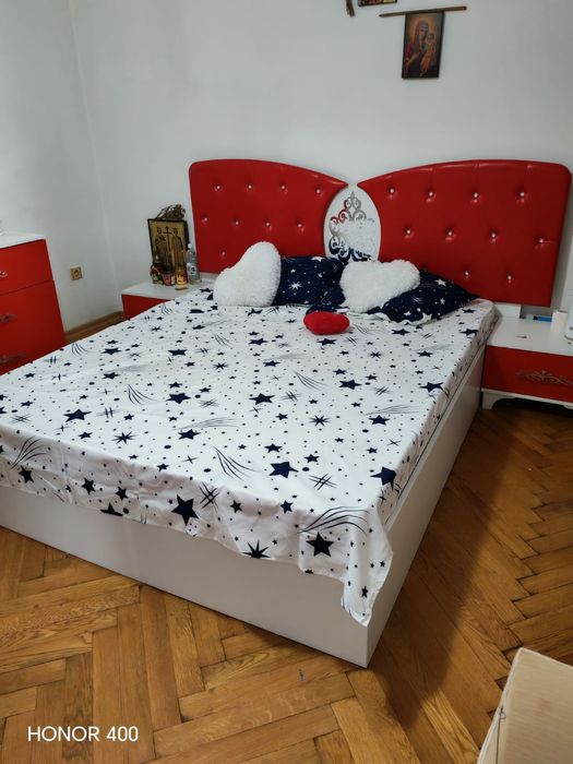 Dormitor nou nefolosit cu saltea noua