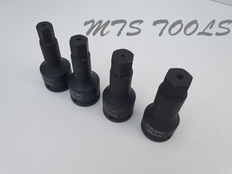 Bit imbus de impact 3/4" 17mm 19mm 22mm 24mm