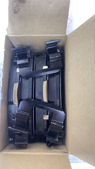 Колодки передние на хюндай элантра