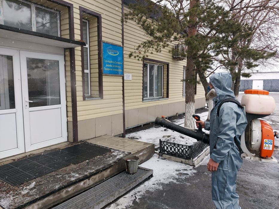 Дезинфекция, Сатпаев