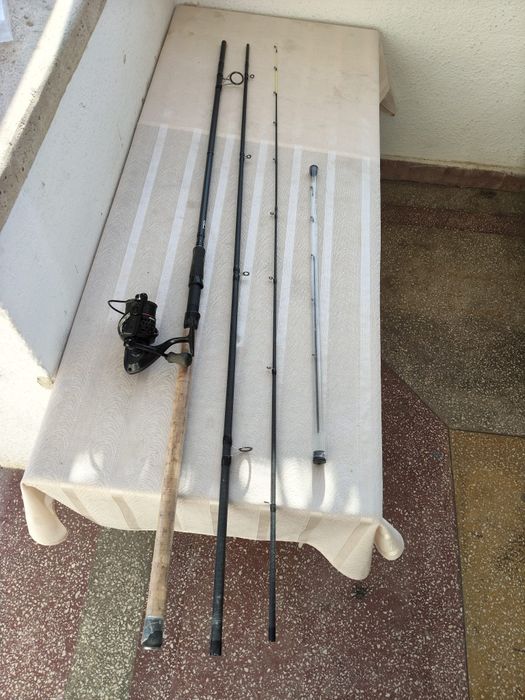 Lanseta Okuma C.B. Feeder, 3.60m, 60-120g, 3+3buc + Okuma Ceymar XT 40