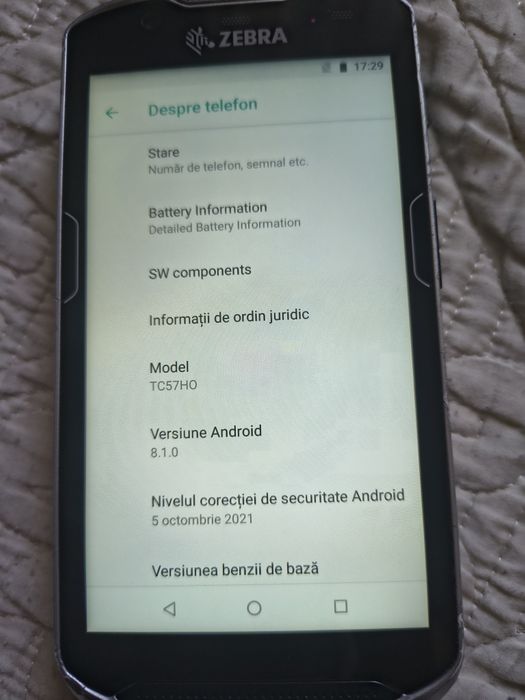 Scanner Zebra TC57