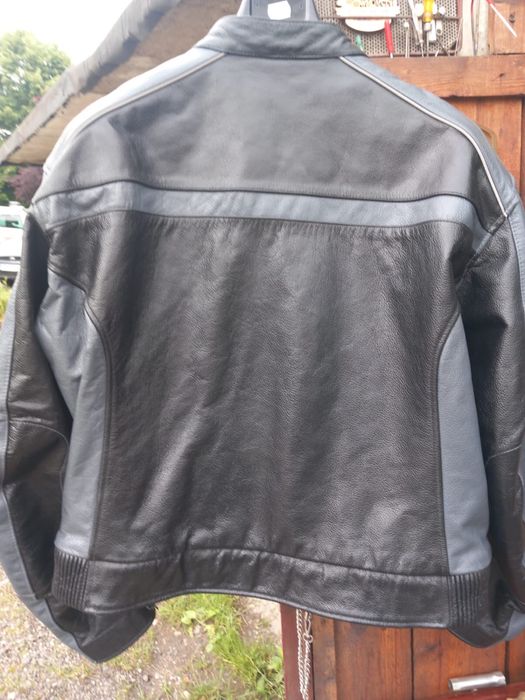 Jacheta Motocicleta De Piele