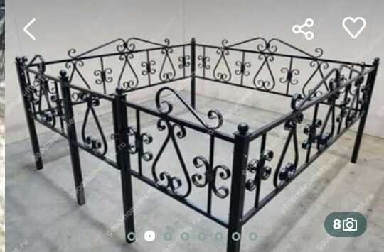 Оградки на кладбище