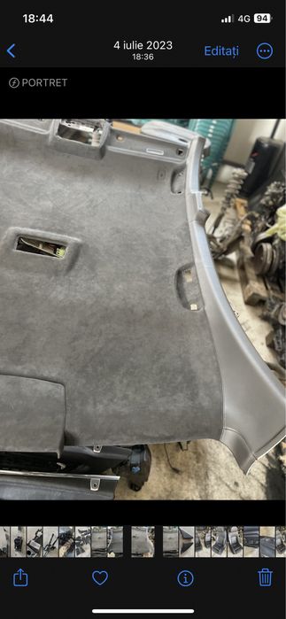 Plafon textil / alcantara piele conplet BMw f01 seria 7