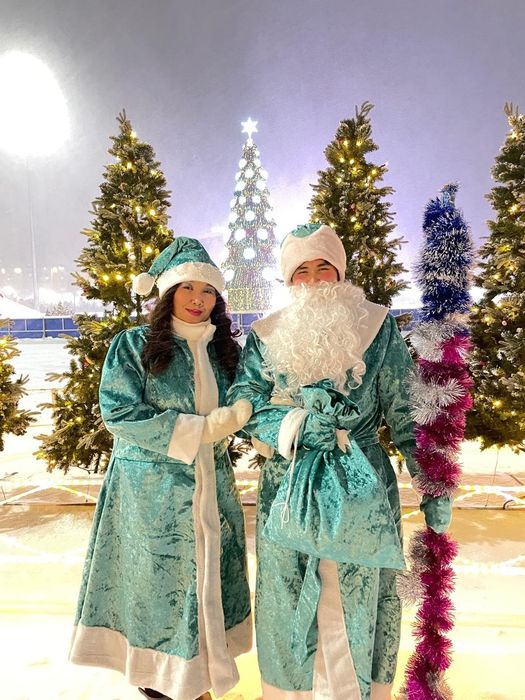 Дед Мороз и Снегурочка 15000тг