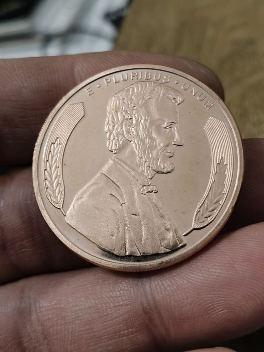 Moneda Cupru AVDP 999 pur