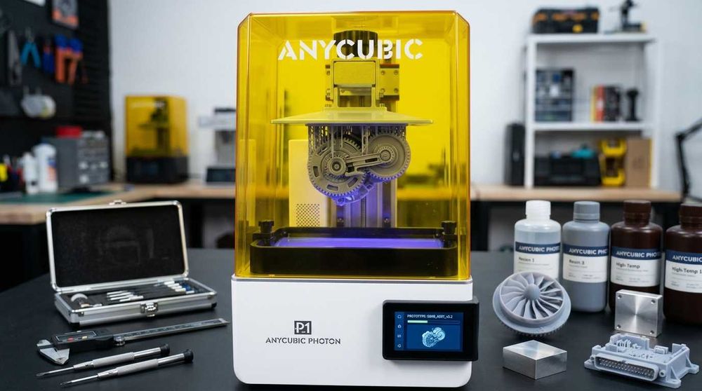 Высокоточная SLA 3D-печать | Прототипирование | AnyCubic Photon P1