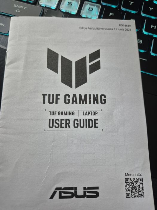 Laptop Gaming ASUS Tuf Gaming Ca nou intretinut obsesiv