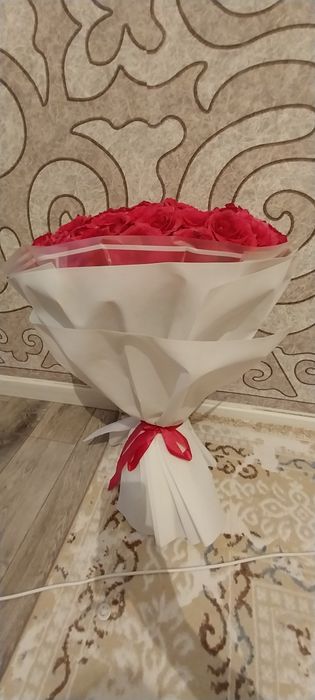 Большой букет б/у