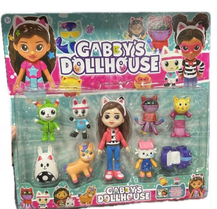 Set cu 9 figurine Gabby's Dollhouse