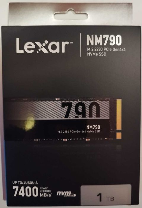 SSD Lexar NM790 1TB PCI Express 4.0 x4 M.2 2280