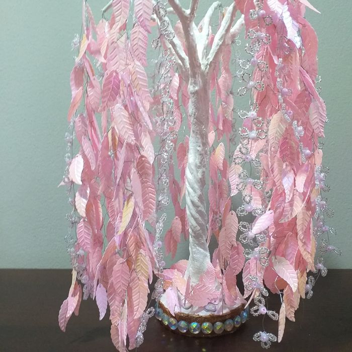 Деревья из бисера