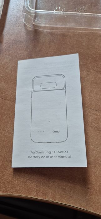 Продавам калъф за Samsung S10+ с вградена батерия 5000 mA - 35 евро