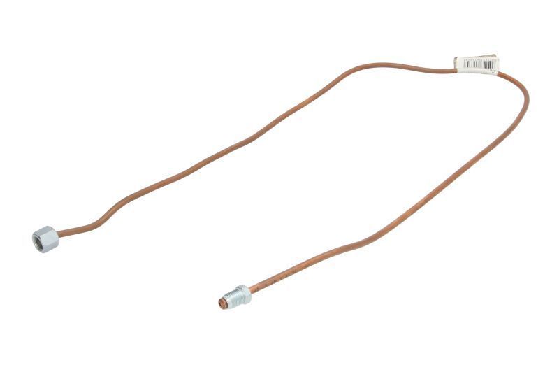 Conducta frana cupru cu niplu WP-104 diametru 4,75 mm, filet 2 interior/filet 1 exterior, Grosime perete 0,9 mm, filet M10x1/M10x1, lungime 1000 mm