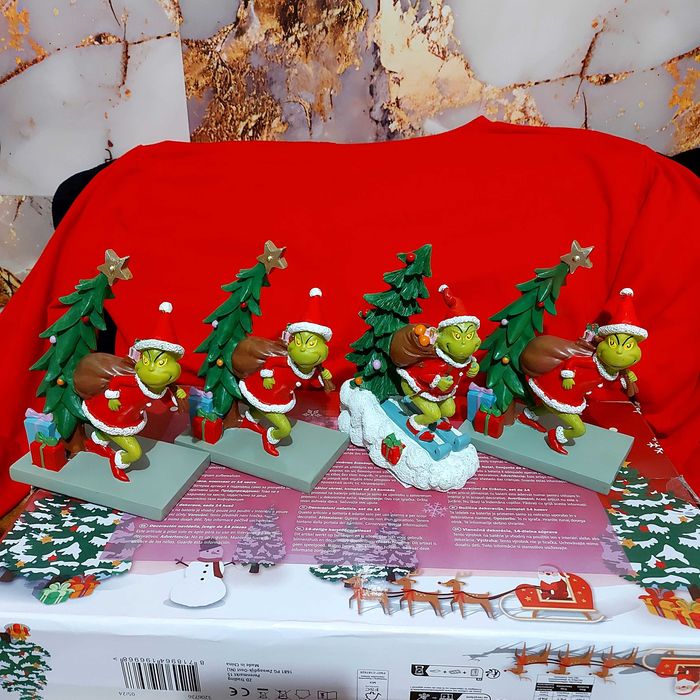 Figurine cu grinch din ceramica