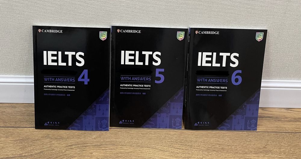 Продаю срочно книги по подготовке к IELTS!!ТРИ книги по цене ДВУХ!