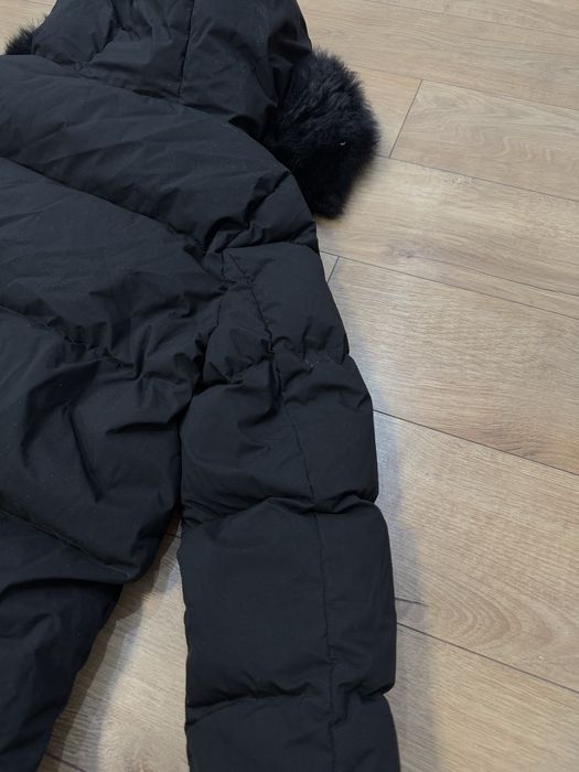 Дамско яке парка с пух Massimo Dutti XS-S със забележка