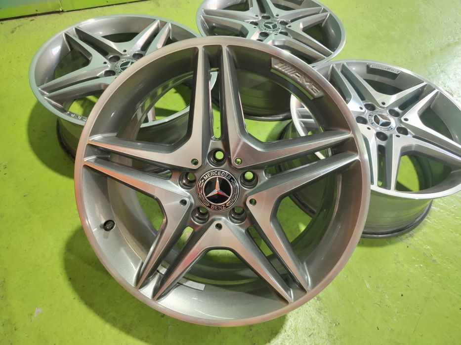 18 5x112 Mercedes A B CLA Amg лети джанти 5х112 Мерцедес амг