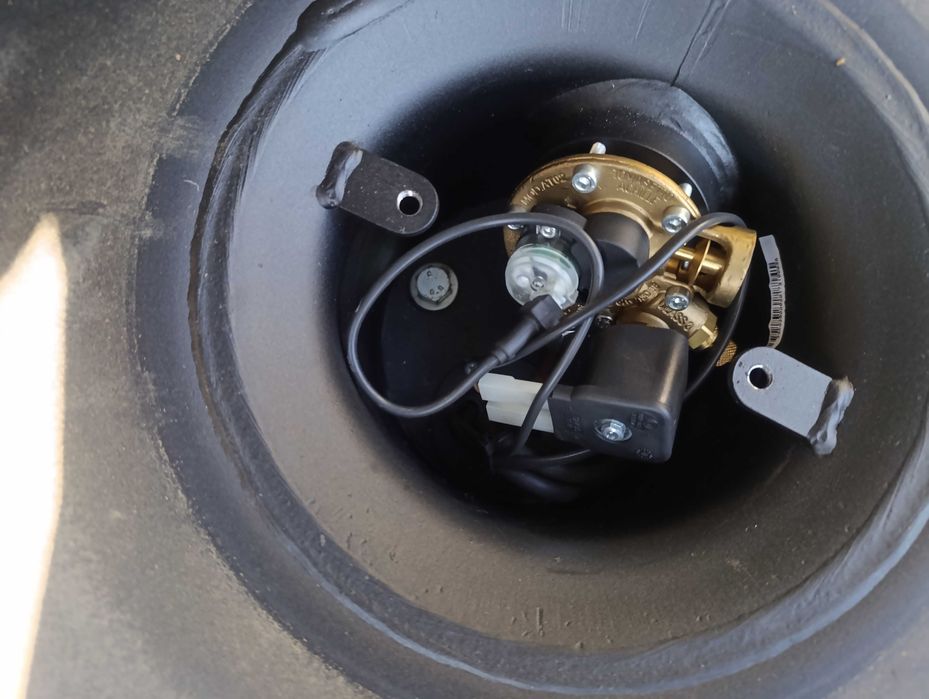 Газова бутилка с нивомер