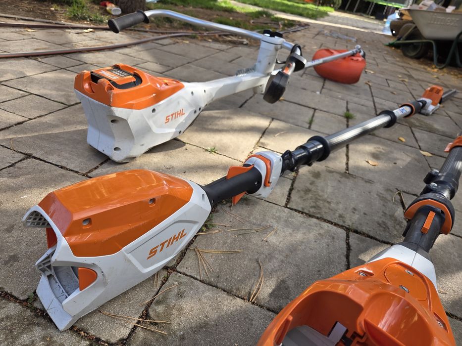 Emondor , foarfecă de tuns gard viu motocoasa Stihl HTA 135 HLA 86 FSA