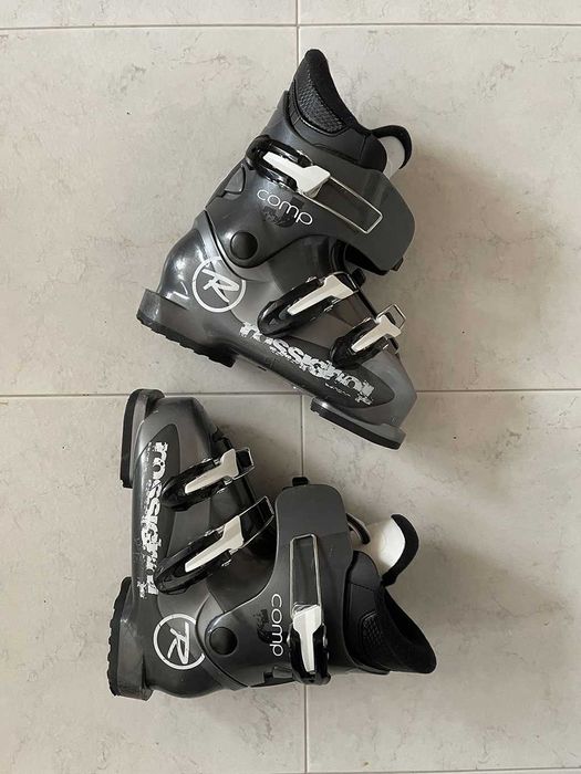 Детски ски 100 cm, обувки 20.5 и щеки - Rossignol