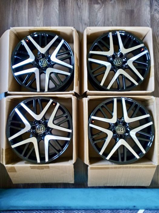 Диски чёрные кованые “BRABUS” R20 (Mercedes-Benz) ОРИГИНАЛ! ГЕРМАНИЯ!