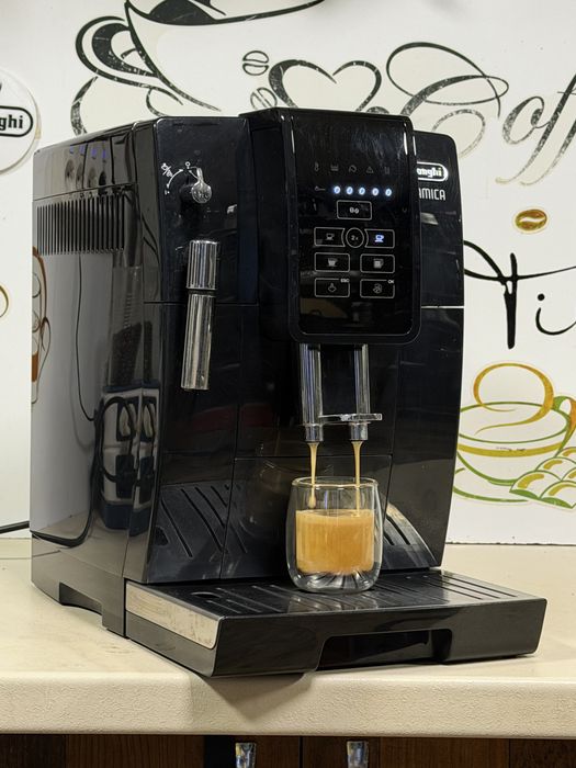 Кафемашина кафе автомат delonghi dinamica с гаранция