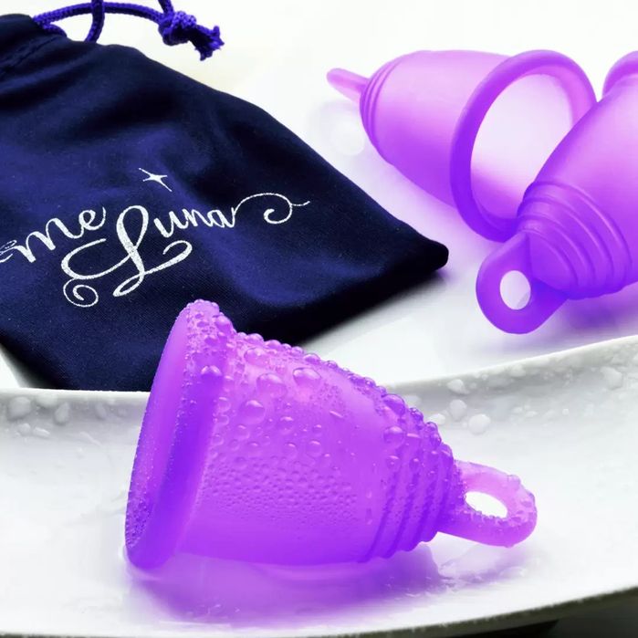 Cupa menstruală Me Luna, mărimi S și L