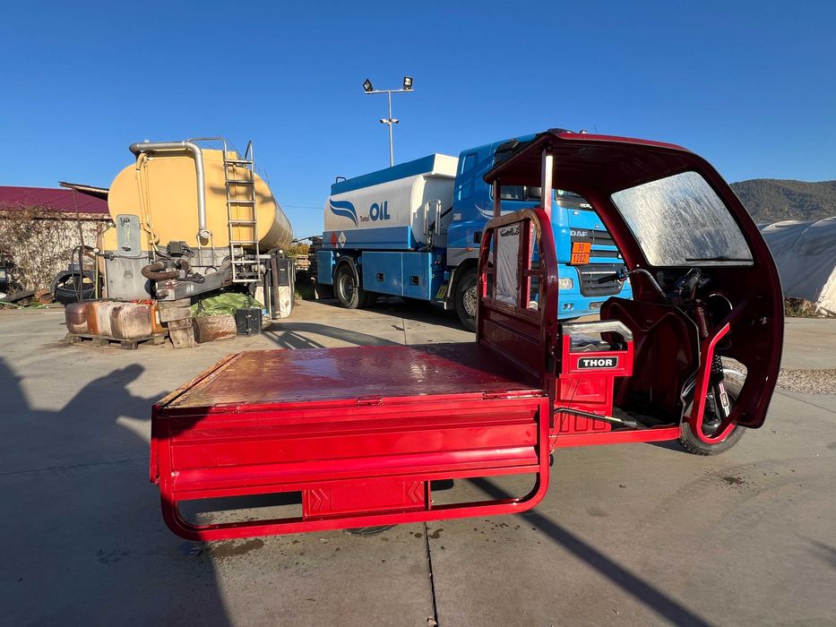 Triciclu electric Tuk Tuk Thor Buggy cu cabina Agramix nou