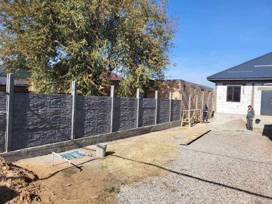 Евро забор. Бетонные ограждения. Забор.: 3 000 тг. - Прочие товары для ...