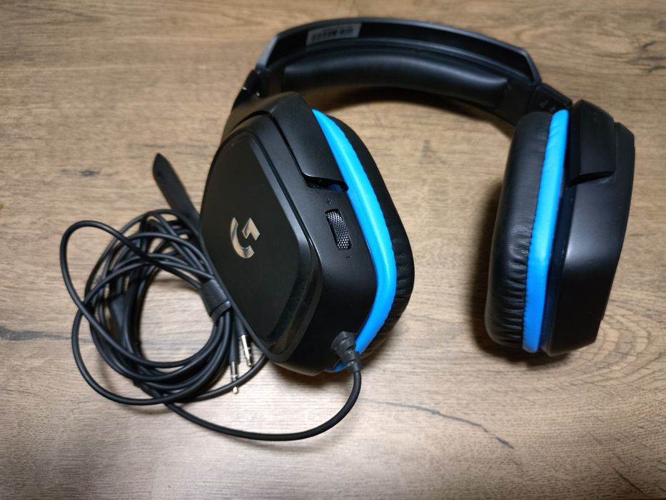 Геймърски слушалки Logitech G432, Микрофон, Черни