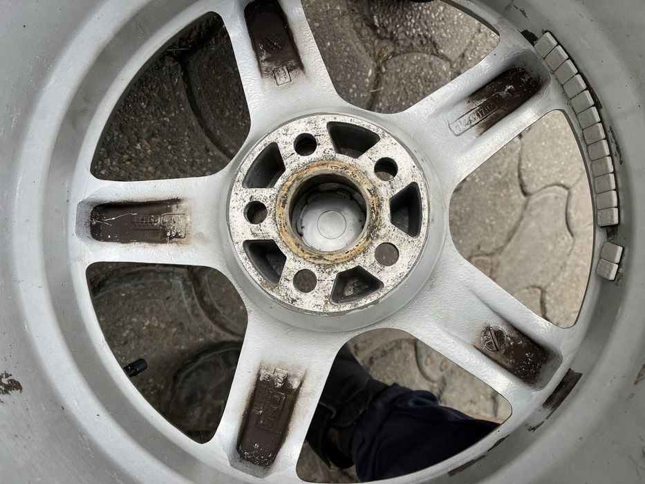 Jante aliaj 5x100mm, anvelope vara 225/45 R17, VW Golf 4 Bora Beetle, Audi TT A3, Skoda Octavia 1, Toyota Subaru Seat Leon