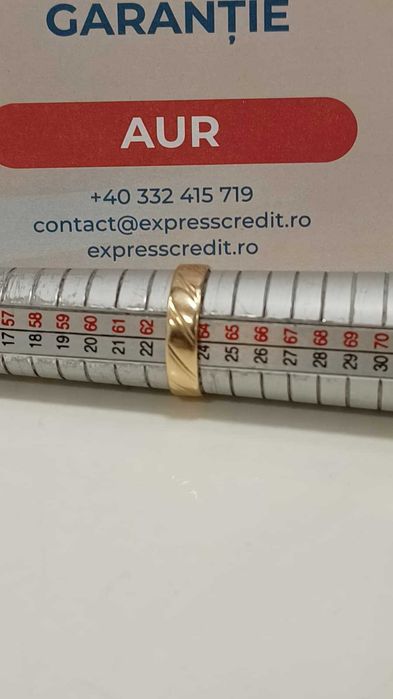 [AG24] Verigheta aur 14K 2,81gr B.44878.1-Garantie 2 ani!