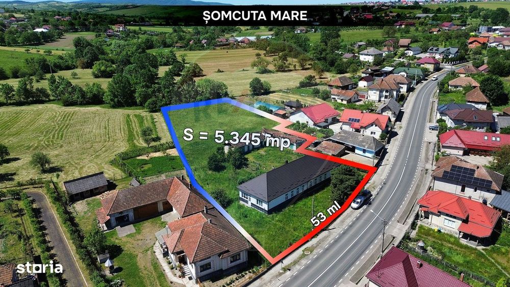 Oportunitate Investițională – Teren Comercial Premium În Șomcuta Mare