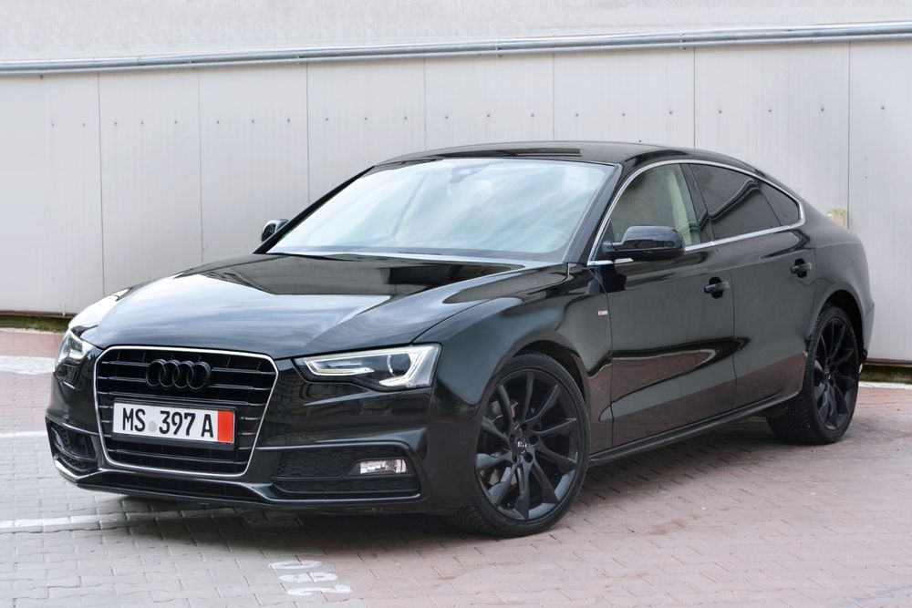 Audi A5 S line individual 2.0d 190cp Eur6 Ventilație Garanție Led navi