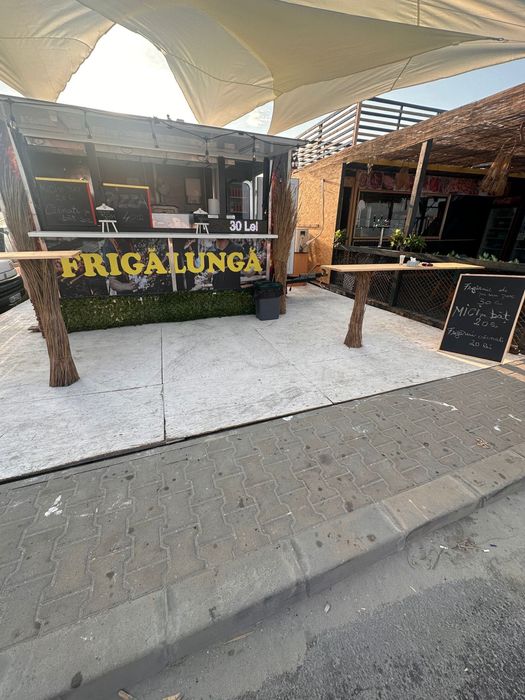 Food Truck Rulota Echipata Complet