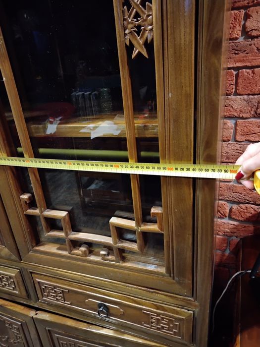 Буфет деревянный коричневый