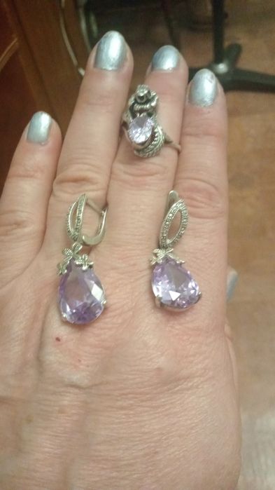 Набор из серебра