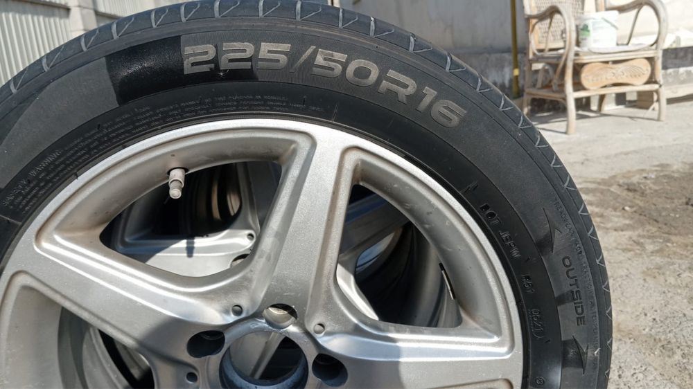 Шины с диском мерседес 225/60/16