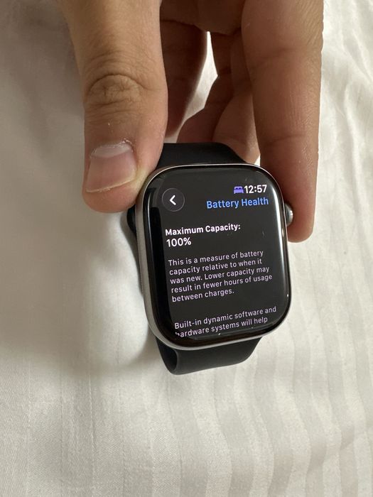 Apple watch 11, 46mm, серый