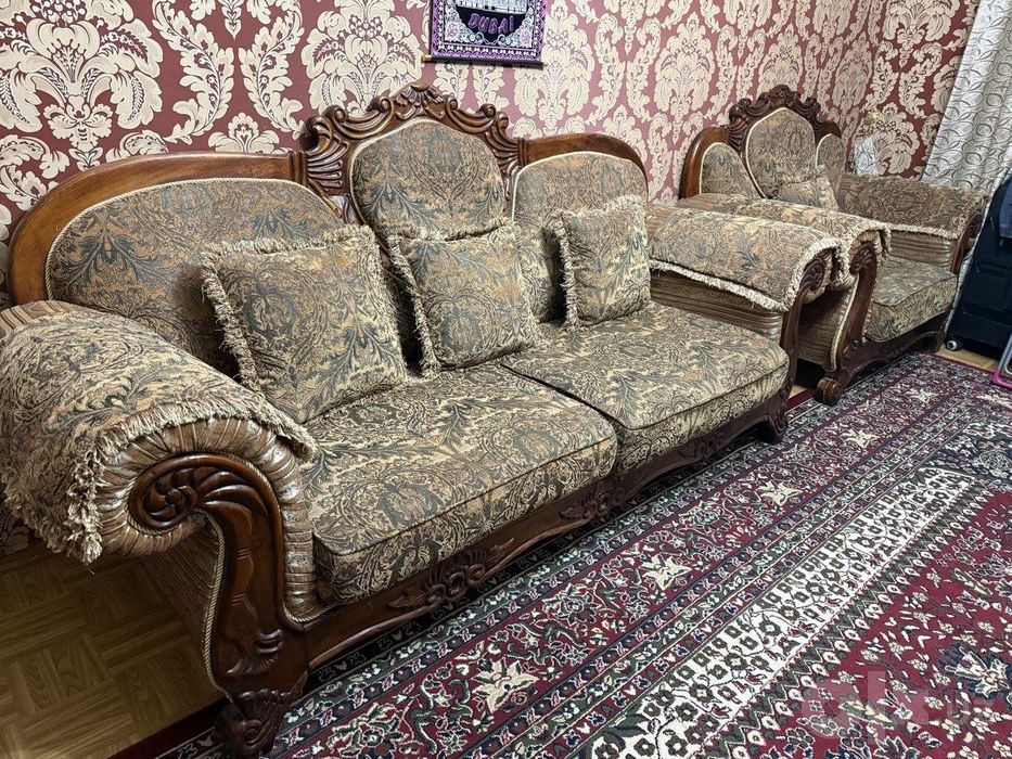 Диваны 2 Шт + 1 шт кресло комплект продаю