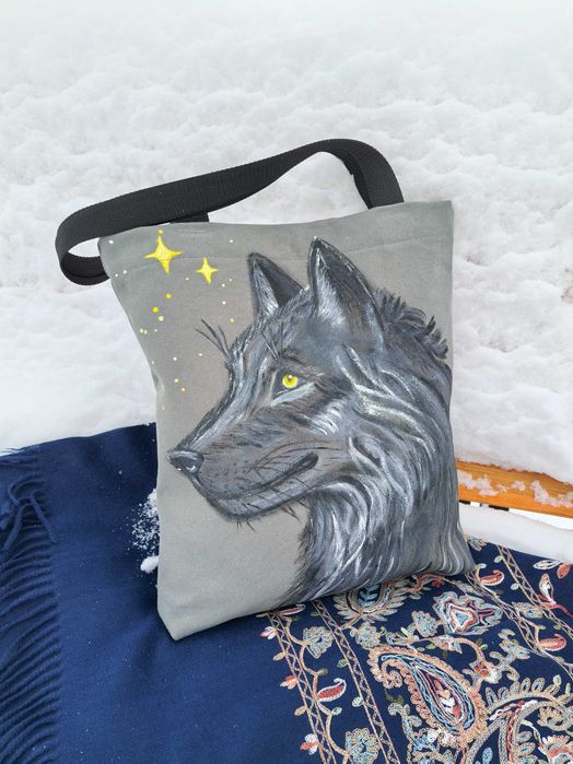 Шоппер с рисунком