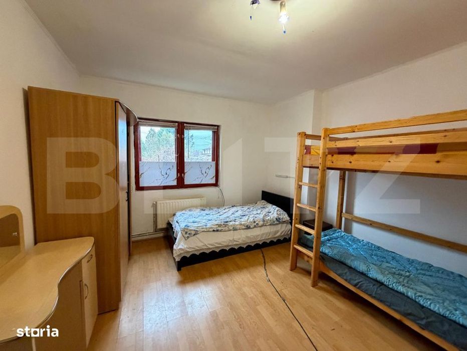 De inchiriat apartament cu 3 camere, la parter, cu terasa si curte